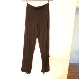 Black loose fitted pants
